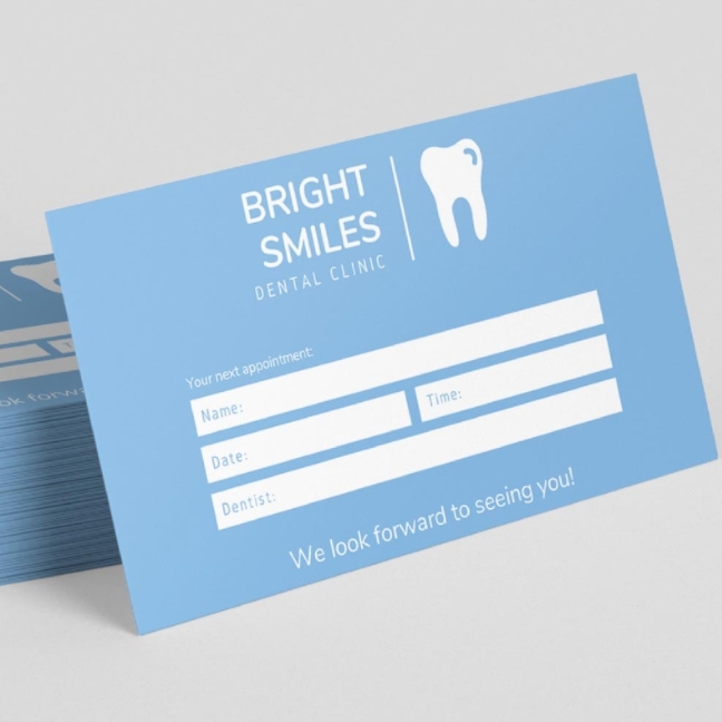 Appointment Cards Signagewala