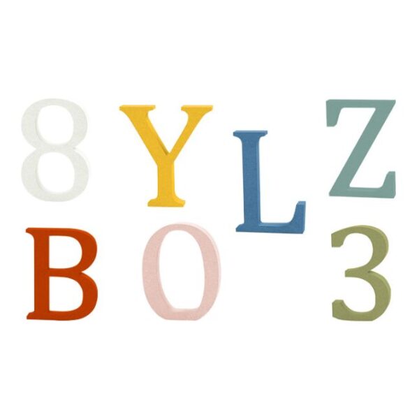 Letters and Numbers